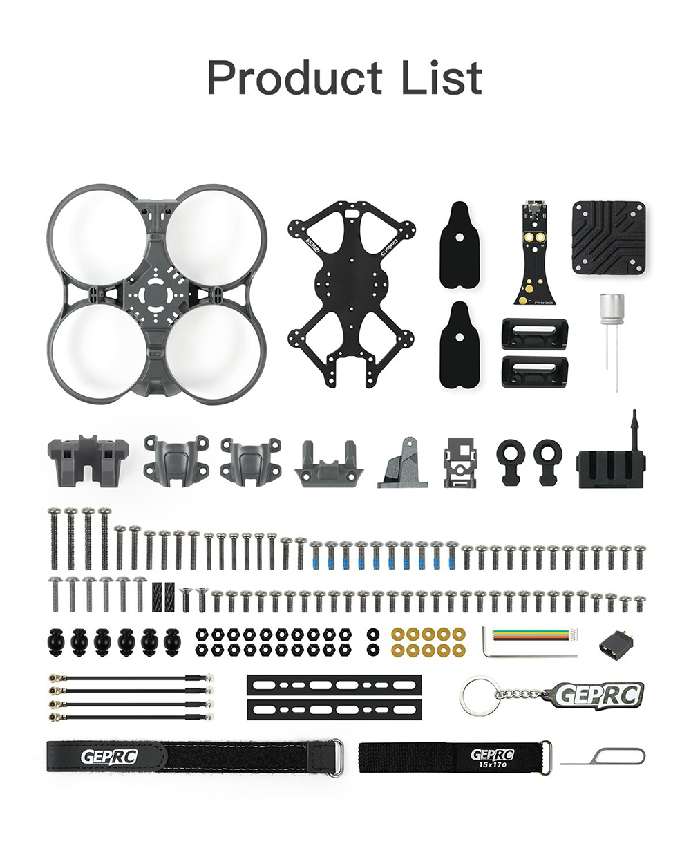 GEPRC-CT25-115mm-Radstand-25-Zoll-Rahmenkit-mit-Unterstuumltzung-fuumlr-DJI-O3-fuumlr-Cinebot25-RC-D-2009707-13